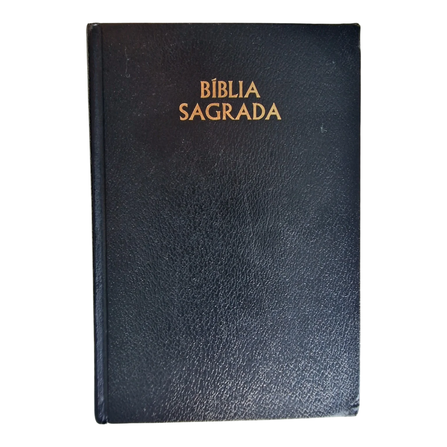 A Bíblia Sagrada, contendo o Velho e o Novo Testamento | João Ferreira de Almeida (trad.) | Edição Revista e Corrigida | Sociedades Bíblicas Unidas | 1968 (tiragem de 1977) — Capa