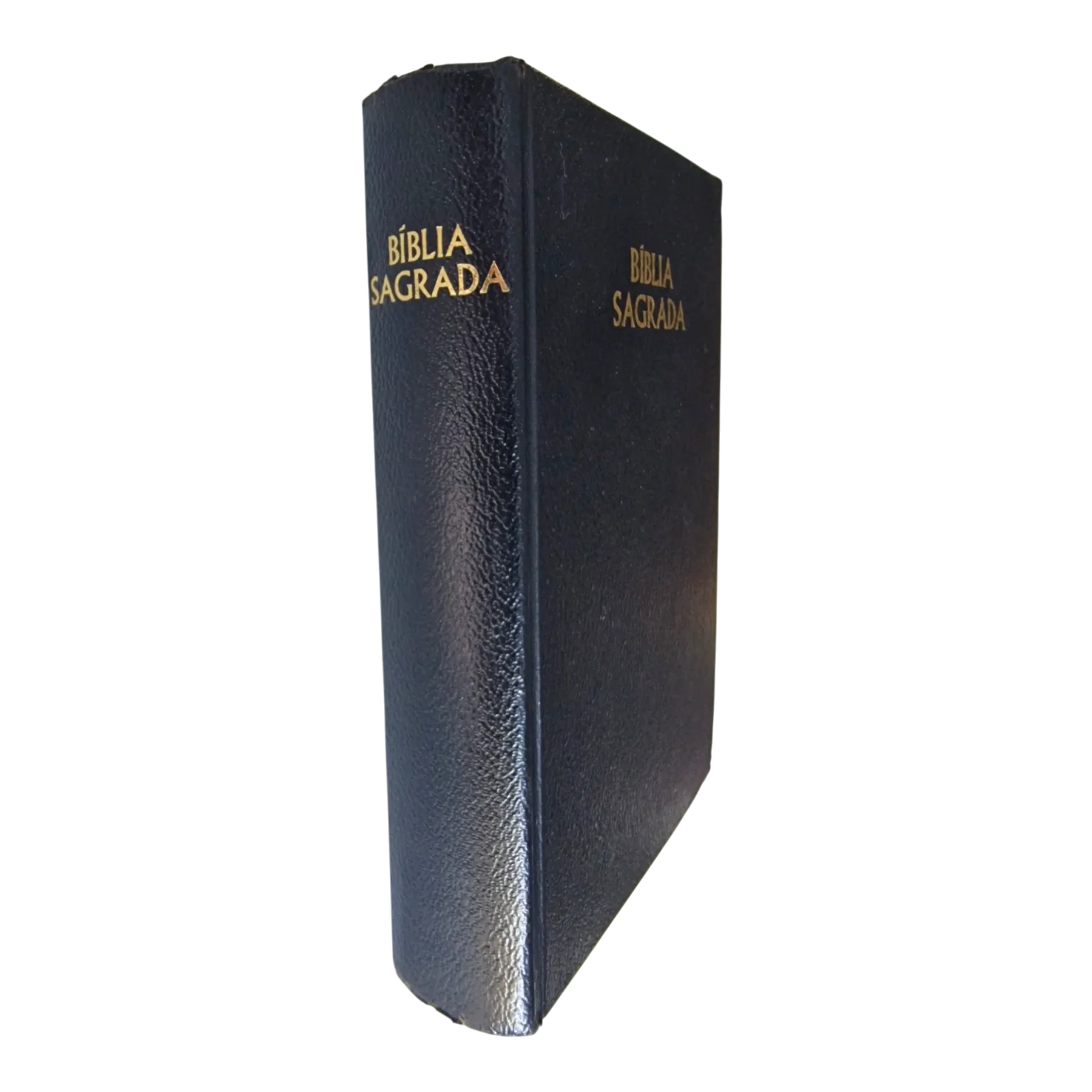 A Bíblia Sagrada, contendo o Velho e o Novo Testamento | João Ferreira de Almeida (trad.) | Edição Revista e Corrigida | Sociedades Bíblicas Unidas | 1968 (tiragem de 1977) — Lombada