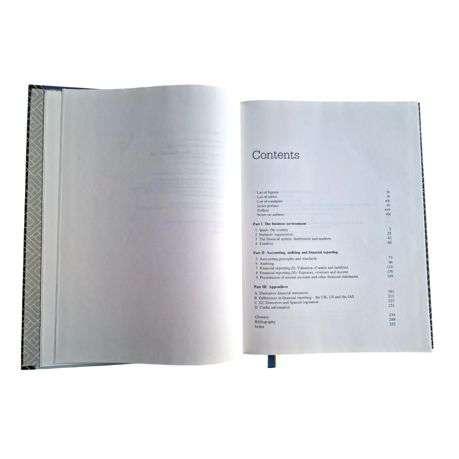 European Financial Reporting: Spain | José A. Gonzalo e José L. Gallizo | 1.ª edição | Routledge | 1992 — Última pág. numerada