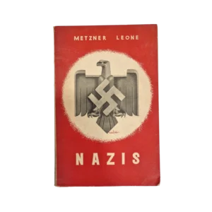 Nazis (Dez Mêses na Alemanha em Guerra) | Metzner Leone | Livraria Portugal | 1941 — Capa