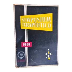 Simposium Terapêutico – Enciclopédia de Especialidades Farmacêuticas – Ano XXV | Direcção técnica de Manuel José da Luz | Francisco José Lopes Nogueira, Lda. | 1981 — Capa