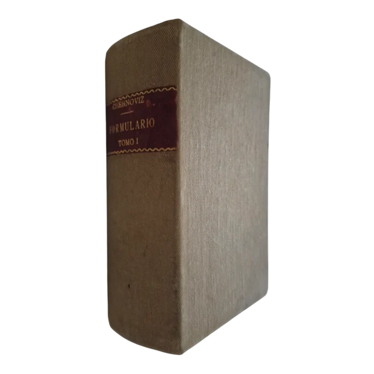 Formulário e Guia Médico – Tomo I | Chernoviz | 19.ª edição | 1927